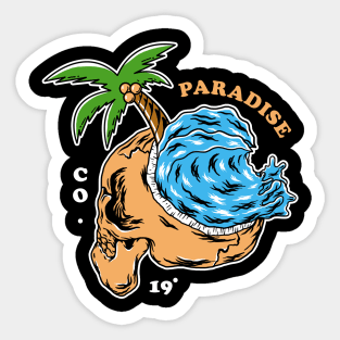 Paradise Sticker